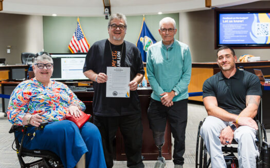 Lawrence folks with limb differences urging city, state officials to support mobility for all